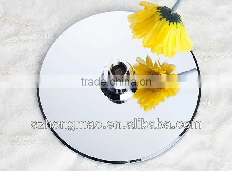 ABS chrome bathroom shower head, stainless steel shower head, waterfall shower head