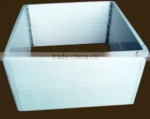 modular box planter Plastic Garden Raised Bed Planter raised garden bed