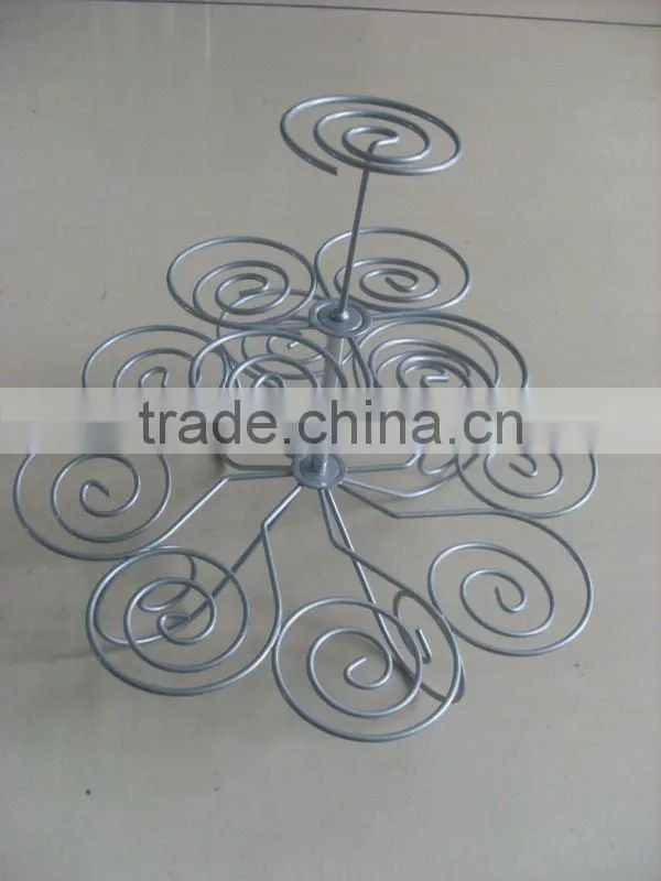 Christmas or Party use metal 3 tier cupcake stand