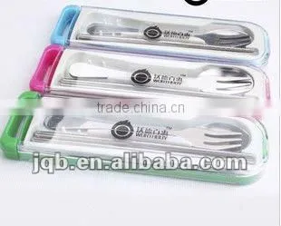 Dinner Knife Portable Stainless Steel Travel Cutlery Set