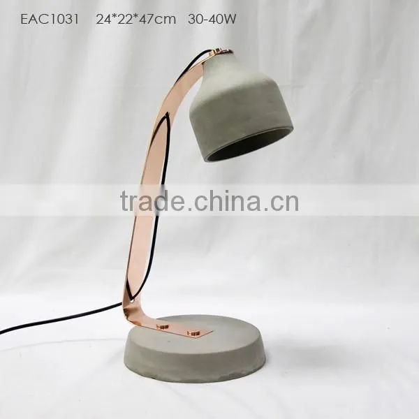 Hot sale a concrete table lamp