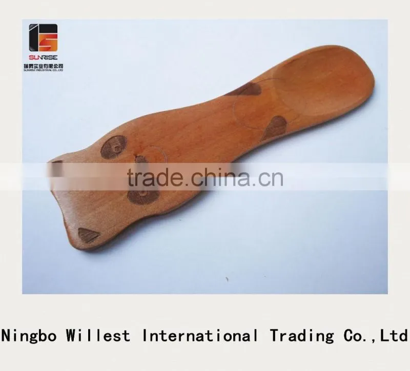 Profesional manufacture wooden lovely spoon, salt or spice kitchen spoons