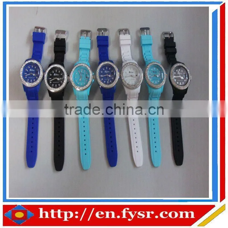 new fashion Unisex digital silicone quartz watch for gift