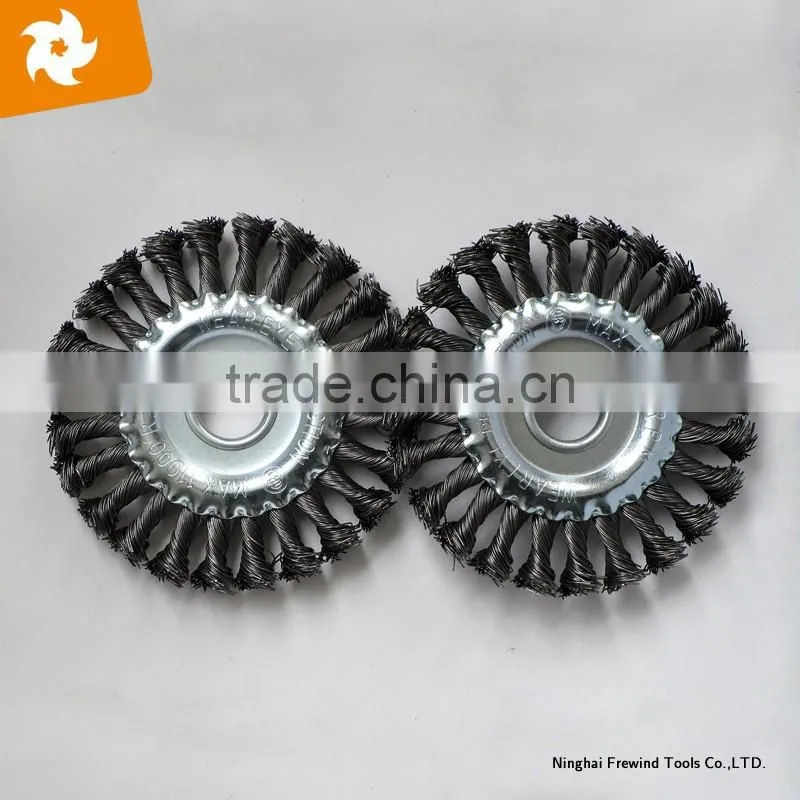 8'' Twist Knot Wire wheel Brush