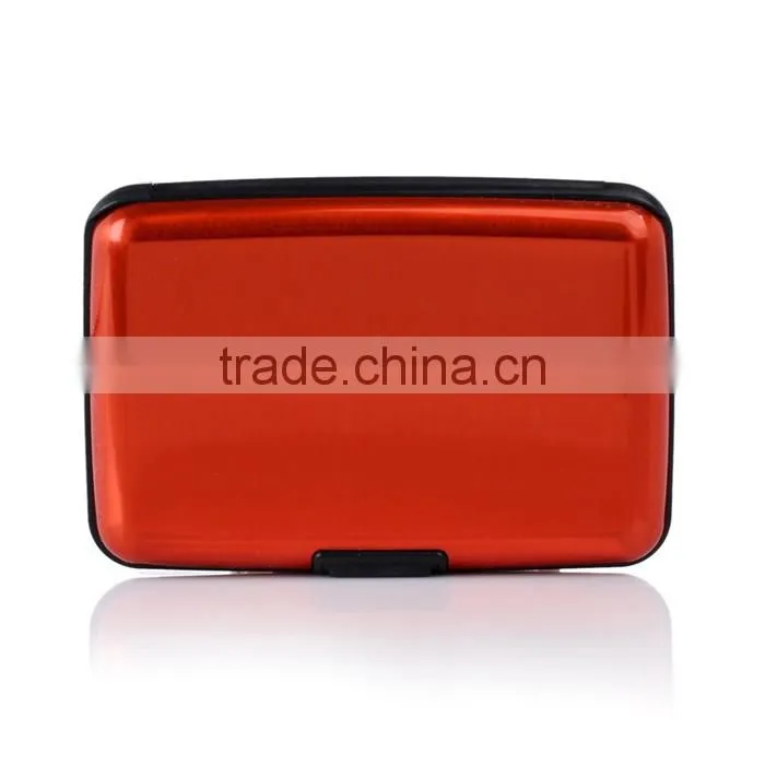 Hot selling aluminum business credit card holder wallet AK1004