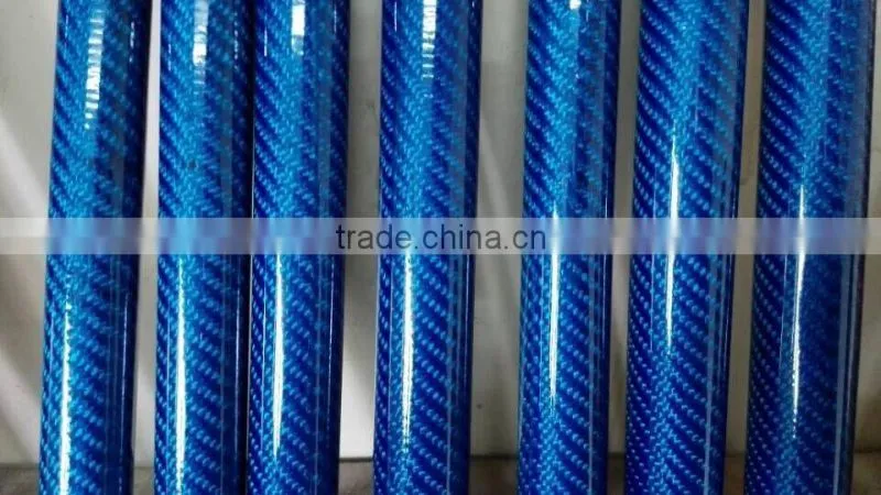 High Pressure Carbon Fiber Tubes, Colored Carbon Fiber Tube
