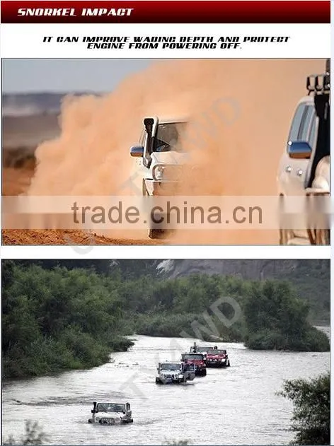 Hot ! offroad 4x4 snorkel auto parts for Isu zu trooper