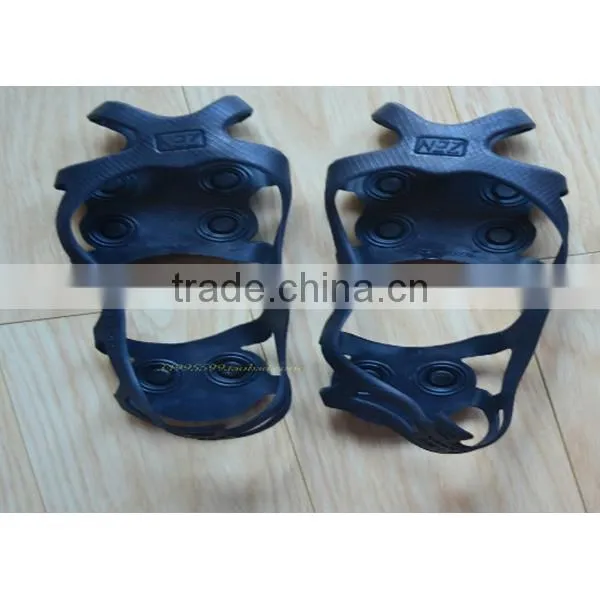 Fashion professional convenient ice spikes Anti-slip silicone rubber crampons