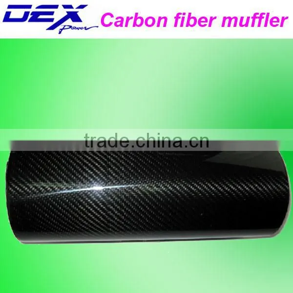 Tianyu DEX universal auto racing exhaust tuning carbon fiber muffler