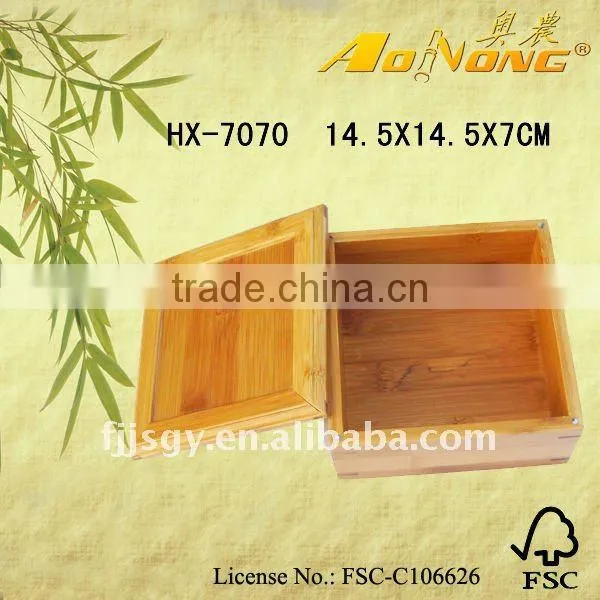 5pcs bamboo storage box