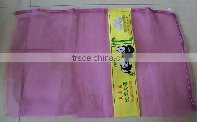 eco-friendly factory pe garlic mesh bag manufacture