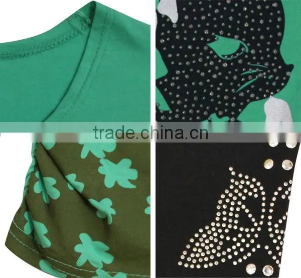 cool cheap nice fashion cute animal 2016 ladies tops latest design