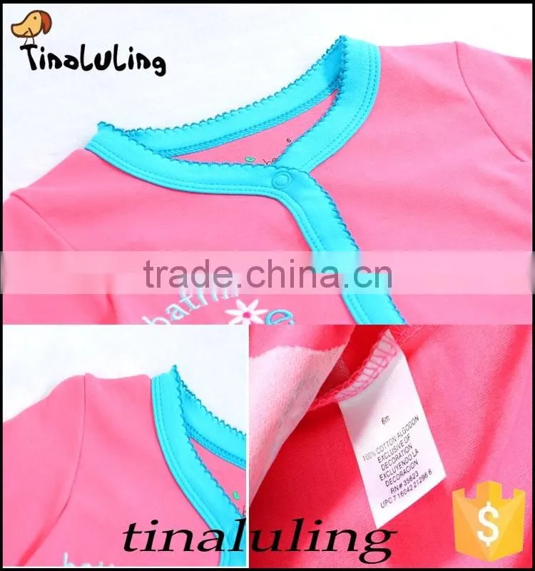 100 cotton infant baby girls romper wholesale girls cute lovely rabbit bodysuits baby jumpsuits