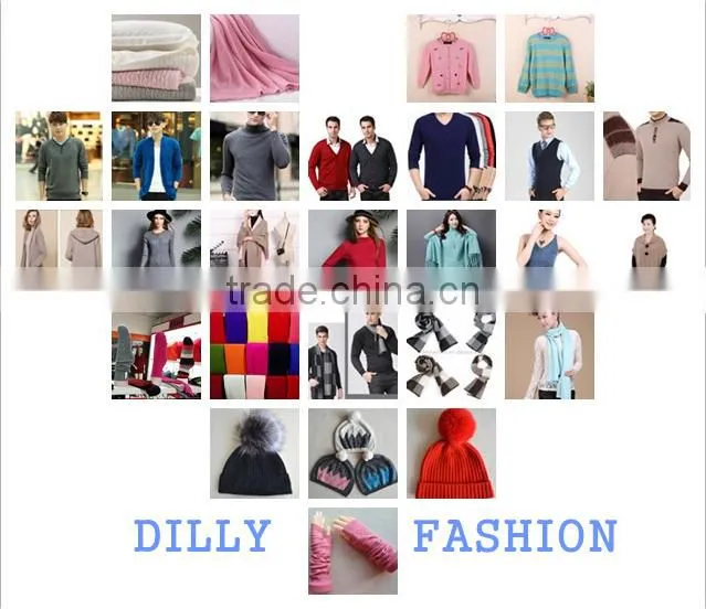 2016 new design winter plain knitted short fingerless 100% cashmere gloves wholesale