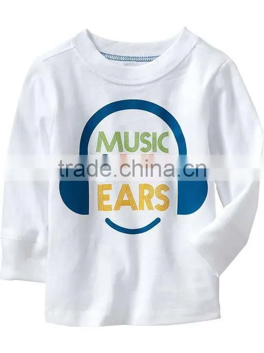 BOYS SHORT SLEEVE PRINTED ROUND NECK T SHIRT