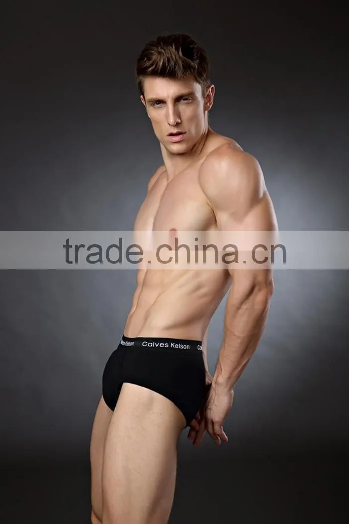 Vogue men underwear boxers shorts cotton luxury brand design cuecas boxer golden tight waistband men truck quality underpants