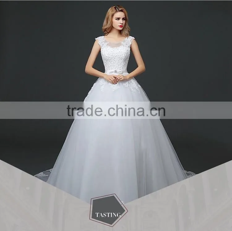 Latest design party dresses wedding dress 2016