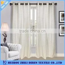 Silvery Gray Waterproof Polyester Nautical Shower Curtains For Bathroom