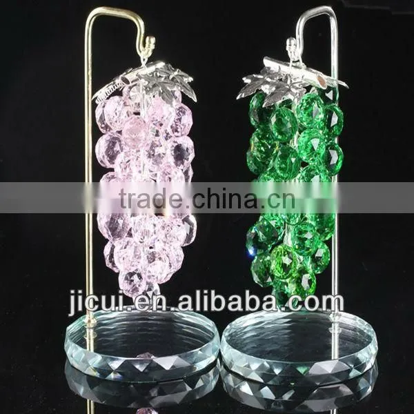 decorative crystal grapes