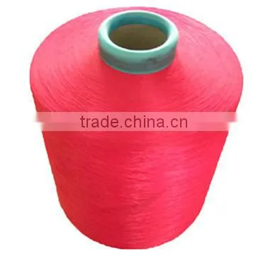 150D trilobal bright polyester filament yarn, DTY