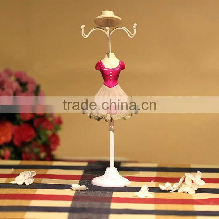Earring Necklace Jewelry Display Stand Holder,Jewelry Necklace Holder Organizer Stand Display Approx 11" Tall