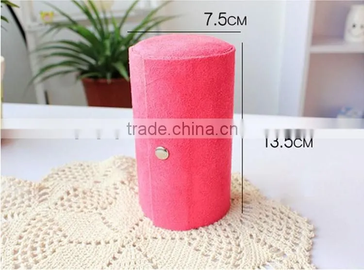 New Arrival 3 Layer Folding Jewelry Box,Velvet organizer box for jewelry