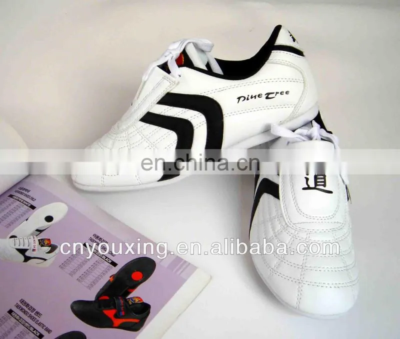 2012 The Latest Style White Women Taekwondo Shoes