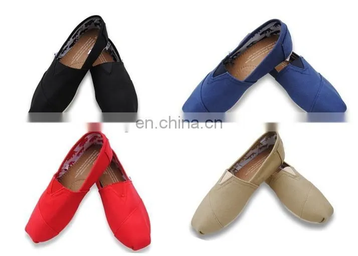 Wholesale girl plain shoes flat sneaker casual