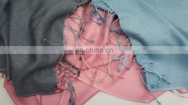 50% Silk 50% pashmina wool shawls,Plain Pashmina Silk Pashmina ,Stoles,Scarves