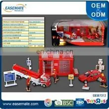 Hot sale alloy pull back car diecast fire truck sey toys