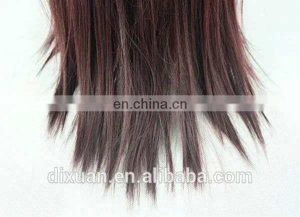 Wholesale hot sale full machine made wig with Bangs