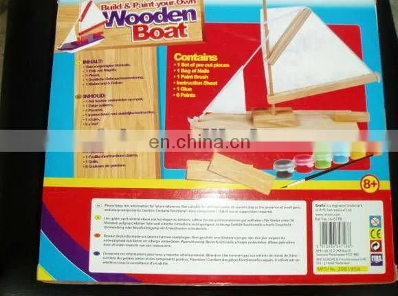 DIY toy, 3D puzzle , model ship, miniature ship models