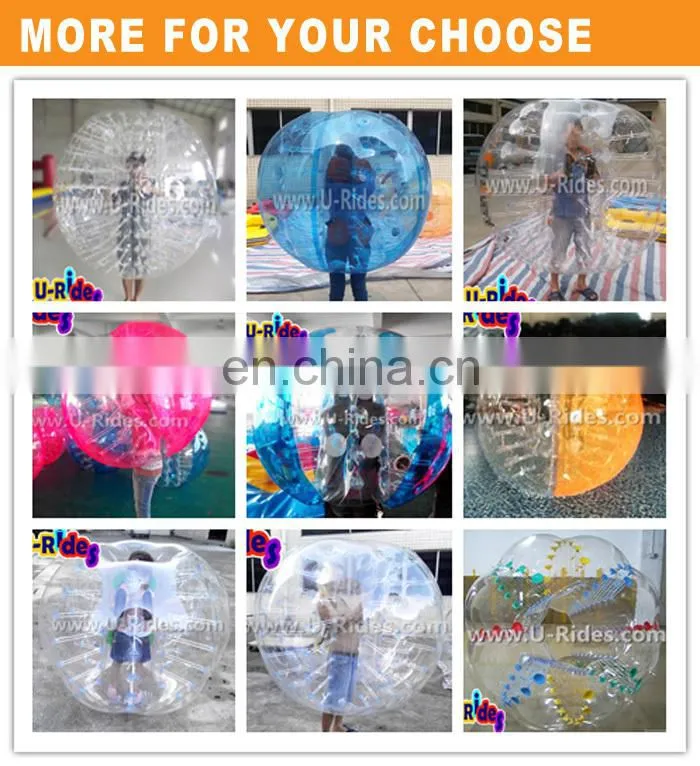 TPU Customize bumper ball/boby bubble bumper ball
