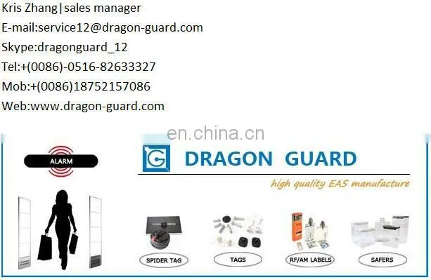 Dragon Guard EAS Anti-theft Plastic One CD Safer Box,keeper box
