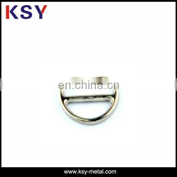 brushed antique brass mini shoe buckle with soft enamel