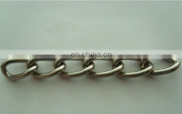 Alibaba Wholesale Silver Color Metal Chain for Dog Leash
