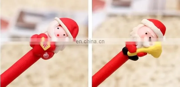 santa claus ball pen with logo promotion gift pen