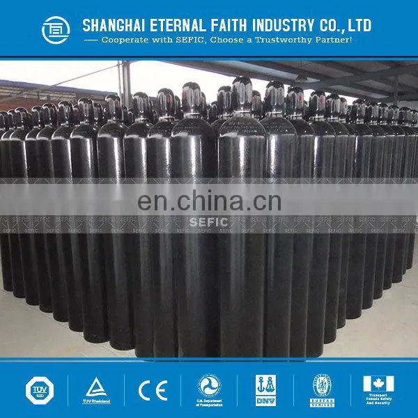 Newly Designed 40L 50kg Nitrogen Gas Cylinder Price Supplied from SEFIC