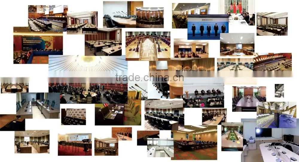 Hot sale wireless conference room microphone system