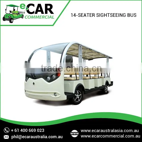 Attractive and Affordable Series of 14 Seater Electric Sightseeing Bus for Tourists and Other Commercial Uses