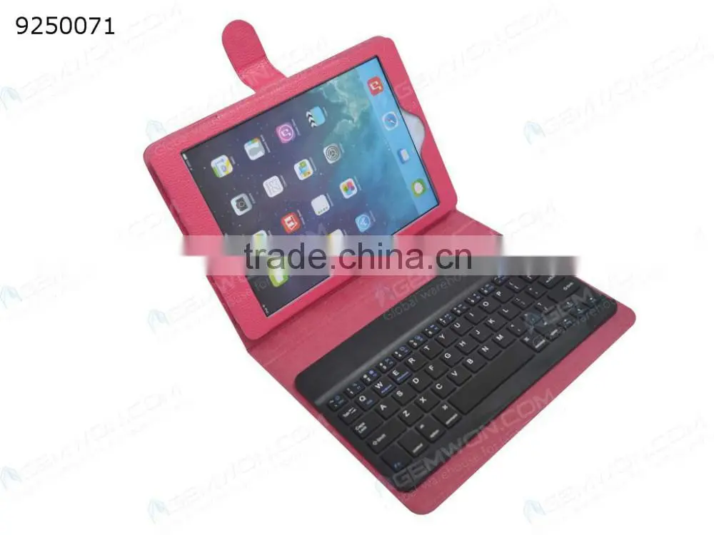 Bluetooth 3.0 Keyboard for iPad air,pink