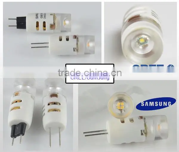 G4 LED lamp 12V 1.5W 80LM 30000hrs lifespan