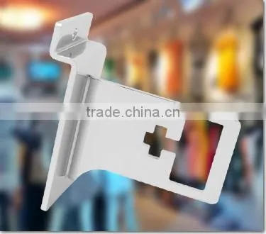 Adjustable metal hanging bracket pipe mounting bracket supermarket brackets