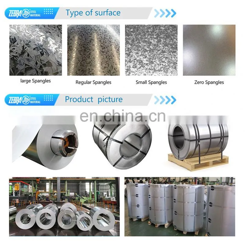 low price galvanized coil z40 z60 z80 z220 z275 hot-dipped 0.7mm galvanized steel coil