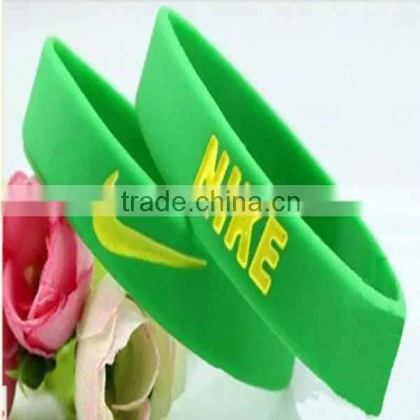 2016 new arrival bracelet silicone rubber bead bracelet women's dress bracelet factory price