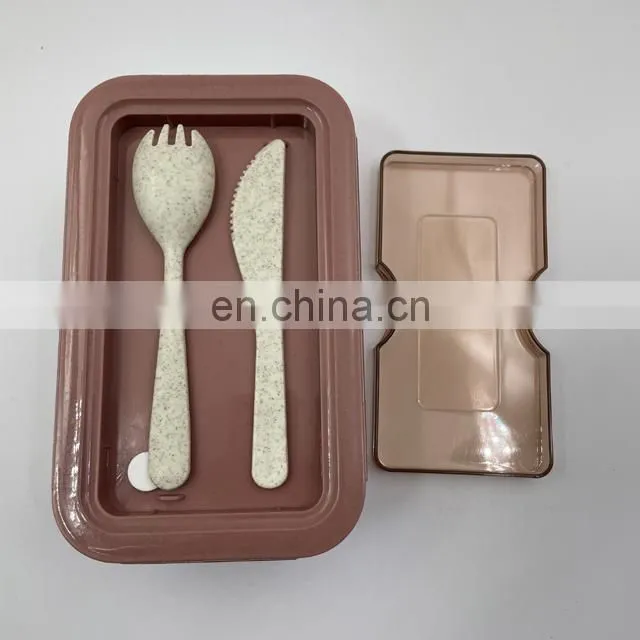 ECO-Friendly Fresh 360 Food container 2 Compartment +Utensils