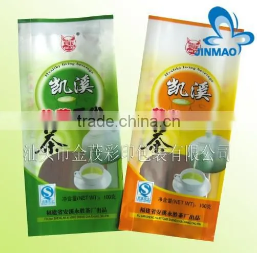 Printed chrysanthemum bag plastic packaging bag for tea
