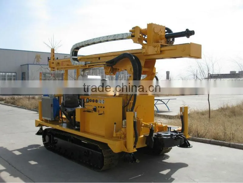 HF-400L multifunctional drilling rig, DTH drilling rig