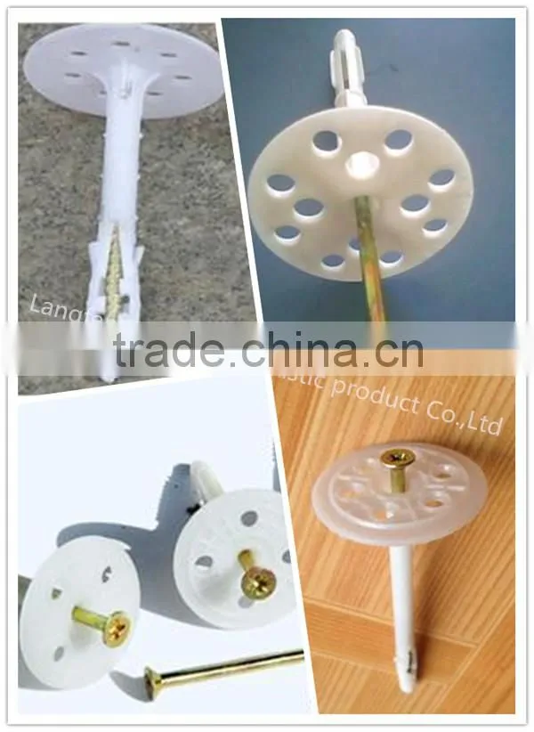 plastic wall anchor/ insulation anchor
