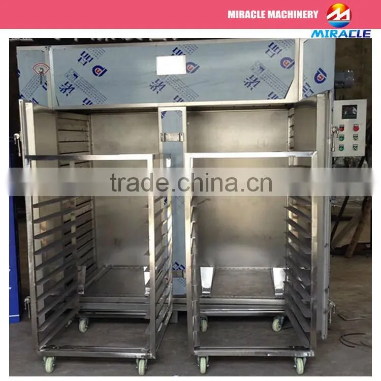 Automatic temperature control fruits dryer/trolley drying box for apple, almonds, date, walnuts
